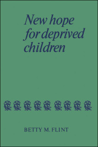 Cover image: New Hope for Deprived Children 1st edition 9781487598693