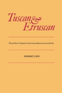 Cover image: Tuscan and Etruscan 1st edition 9781487591960