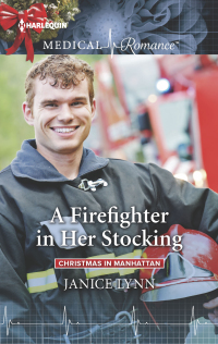 Cover image: A Firefighter in Her Stocking 9780373215577
