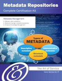 صورة الغلاف: Metadata Repositories Complete Certification Kit - Core Series for IT 9781488508080