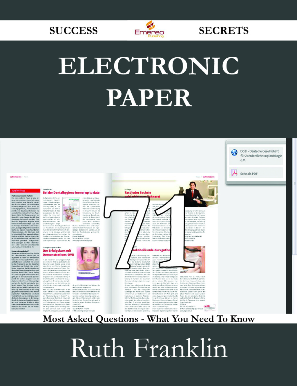 Electronic Paper 71 Success Secrets – 71 Most Asked Questions On Electronic Paper – What You Need To Know