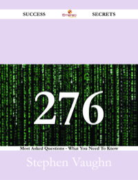 Cover image: Cryptography 276 Success Secrets - 276 Most Asked Questions On Cryptography - What You Need To Know 9781488528682