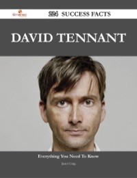 صورة الغلاف: David Tennant 224 Success Facts - Everything you need to know about David Tennant 9781488545863