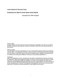 Titelbild: Larisa Oleynik 47 Success Facts - Everything you need to know about Larisa Oleynik 9781488551734