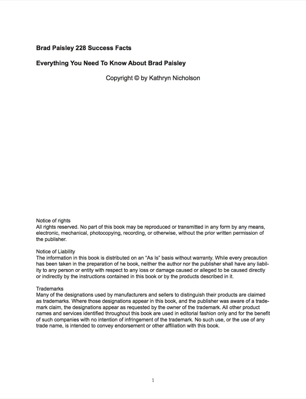Brad Paisley 228 Success Facts – Everything you need to know about Brad Paisley