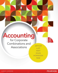 Cover image: Accounting for Corporate Combinations and Associations 8th edition 9781488611520