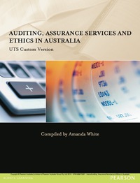 Cover image: Auditing, Assurance Services and Ethics in Australia (Custom Edition) 1st edition 9781488613081