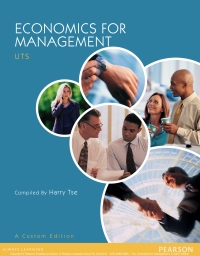 Cover image: Economics For Management (Custom Edition) 1st edition 9781488613890