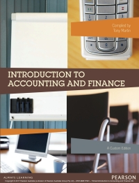 Cover image: Introduction to Accounting and Finance (Custom Edition) 1st edition 9781488617591