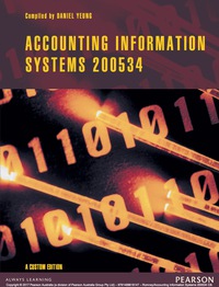 Cover image: Accounting Information Systems 200534 (Custom Edition) 1st edition 9781488618147