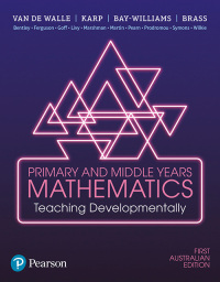 Cover image: Primary and Middle Years Mathematics 1st edition 9781488615627