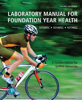 Cover image: Laboratory Manual for Foundation Year Health (Custom Edition) 3rd edition 9781488626050