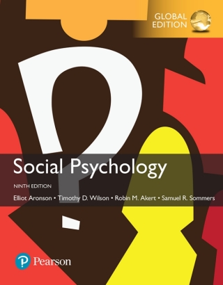 Cover image: Social Psychology, Global Edition 9th edition 9781292186542