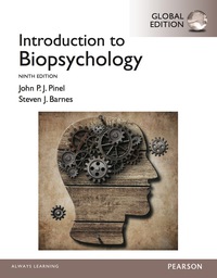 Cover image: Biopsychology GE 9th edition 9781292058917