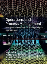 Cover image: Operations and Process Mangt 4th edition 9781292017846