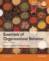 Cover image: Essentials Organizational GE 13th edition 9781292090078