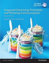 Cover image: Integrated Advertising GE 7th edition 9781292093635