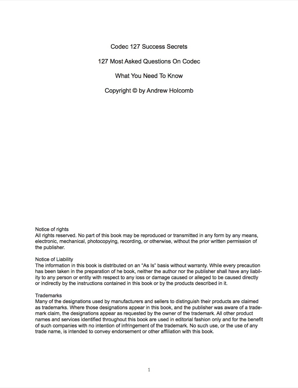 codec 127 Success Secrets – 127 Most Asked Questions On codec – What You Need To Know