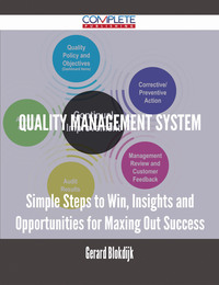 Imagen de portada: Quality Management System - Simple Steps to Win, Insights and Opportunities for Maxing Out Success 9781488893315