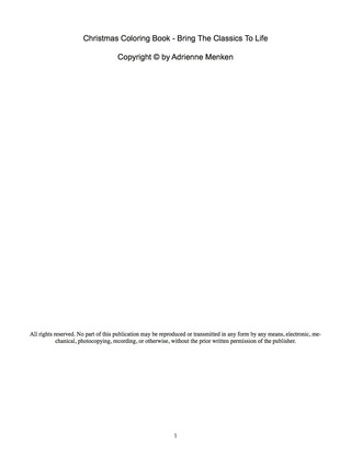 Imagen de portada: Christmas Coloring Book - Bring The Classics To Life 9781488895739