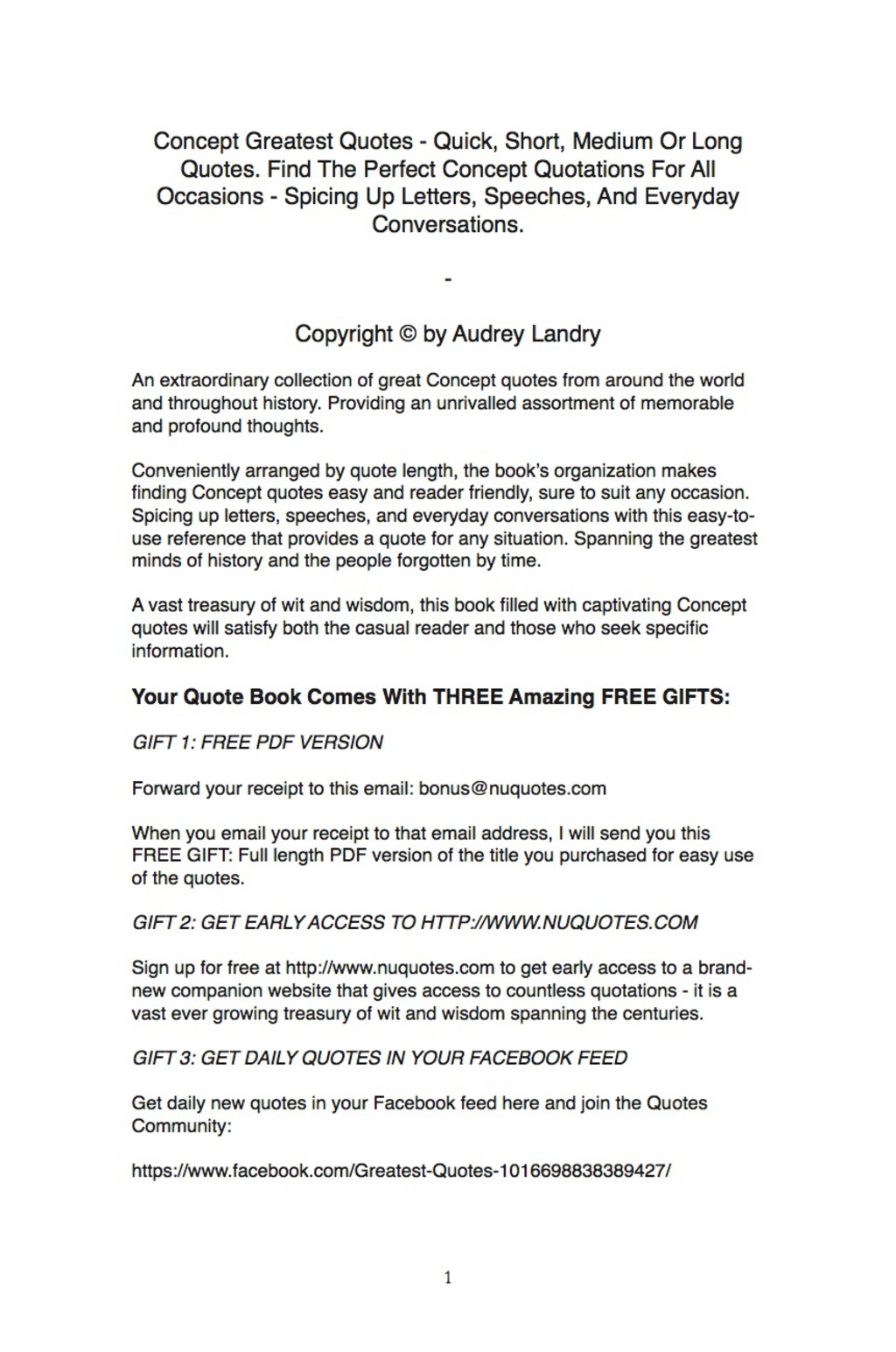 Concept Greatest Quotes – Quick, Short, Medium Or Long Quotes. Find The Perfect Concept Quotations For All Occasions – Spicing Up Letters, Speeches, And Everyday Conversations.
