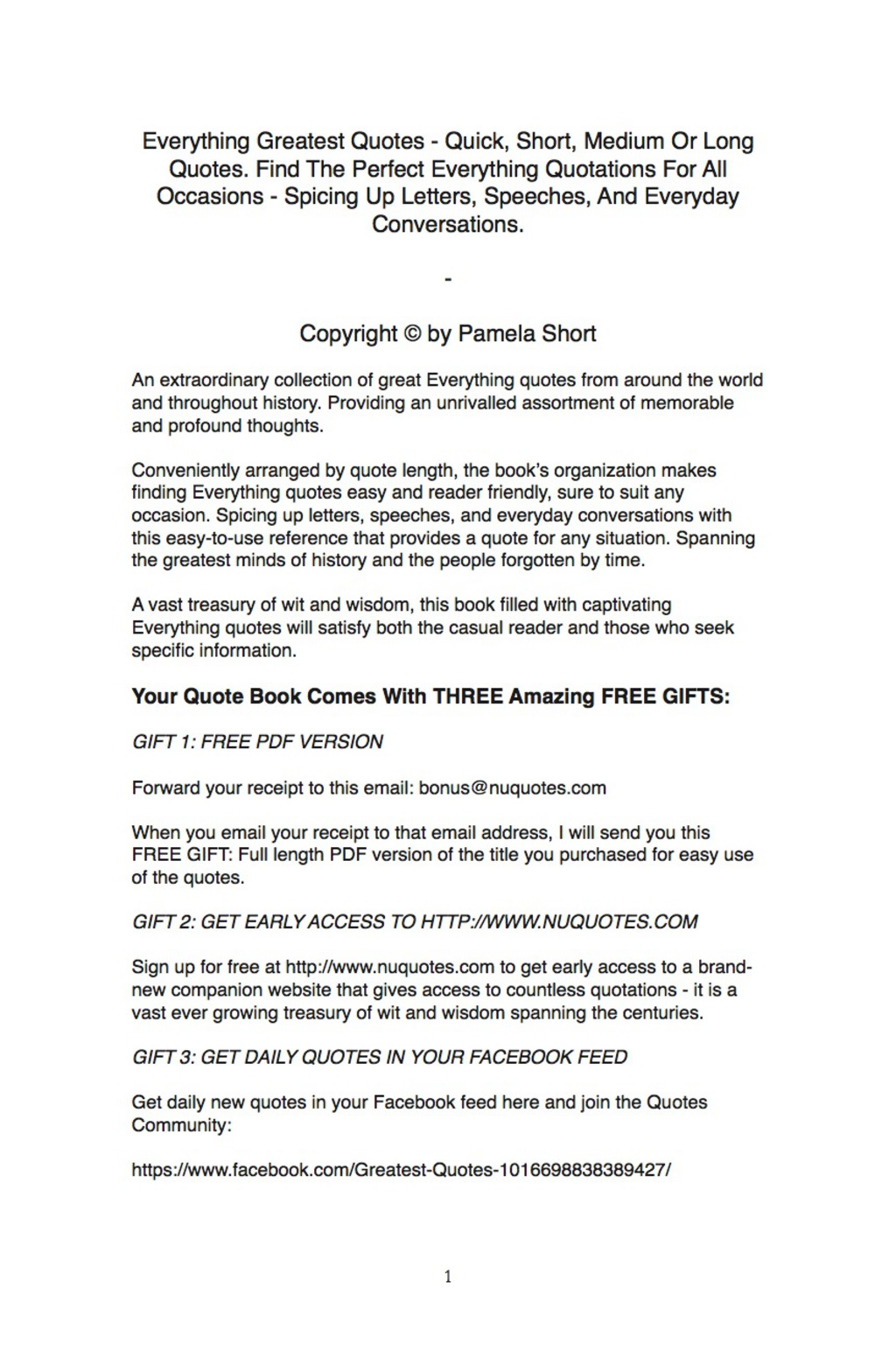 Everything Greatest Quotes – Quick, Short, Medium Or Long Quotes. Find The Perfect Everything Quotations For All Occasions – Spicing Up Letters, Speeches, And Everyday Conversations.
