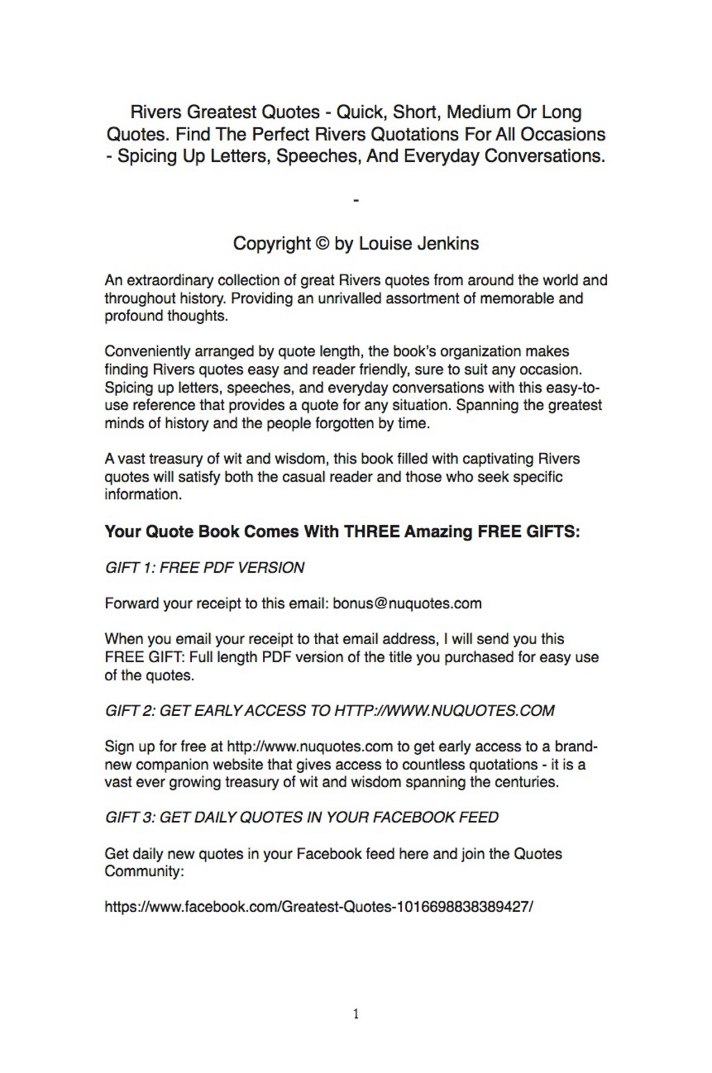 Rivers Greatest Quotes – Quick, Short, Medium Or Long Quotes. Find The Perfect Rivers Quotations For All Occasions – Spicing Up Letters, Speeches, And Everyday Conversations.