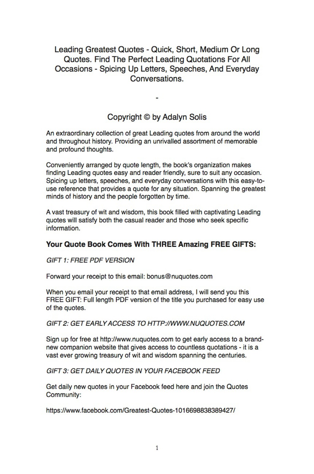 Leading Greatest Quotes – Quick, Short, Medium Or Long Quotes. Find The Perfect Leading Quotations For All Occasions – Spicing Up Letters, Speeches, And Everyday Conversations.