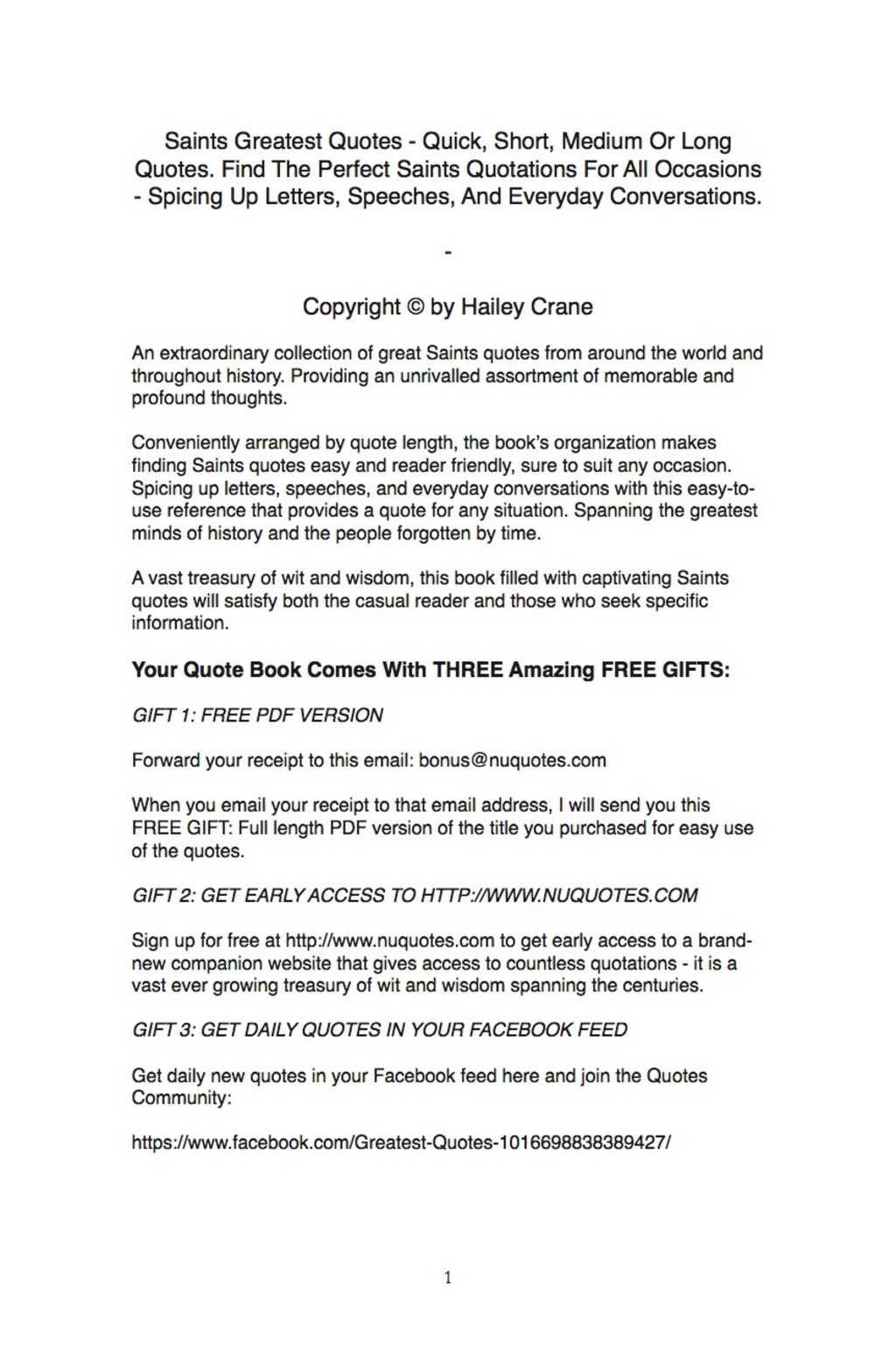 Saints Greatest Quotes – Quick, Short, Medium Or Long Quotes. Find The Perfect Saints Quotations For All Occasions – Spicing Up Letters, Speeches, And Everyday Conversations.