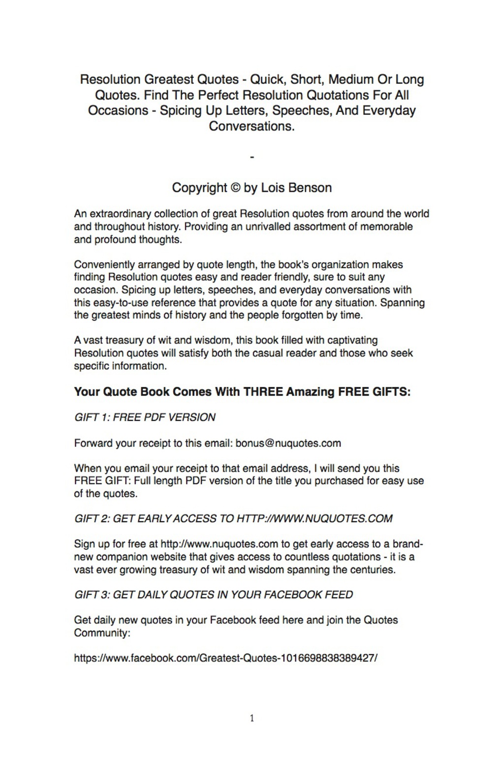 Resolution Greatest Quotes – Quick, Short, Medium Or Long Quotes. Find The Perfect Resolution Quotations For All Occasions – Spicing Up Letters, Speeches, And Everyday Conversations.
