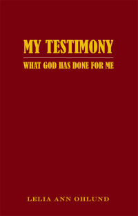 Omslagafbeelding: My Testimony 9781489704634