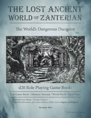 Cover image: The Lost Ancient World of Zanterian - d20 Role Playing Game Book 9781489726056