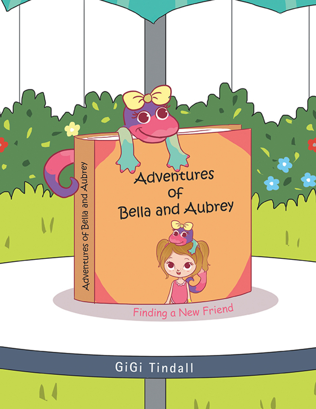 Adventures of  Bella and Aubrey Finding a New Friend