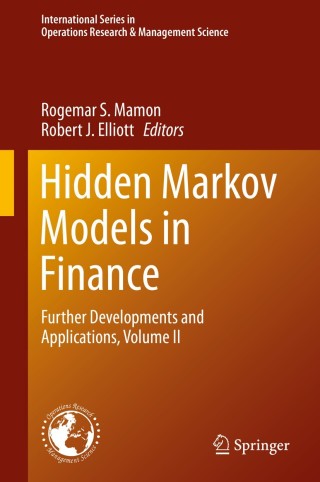 Cover image: Hidden Markov Models in Finance 9781489974419