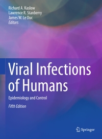 Cover image: Viral Infections of Humans 5th edition 9781489974471