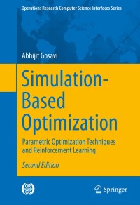 Cover image: Simulation-Based Optimization 2nd edition 9781489974907