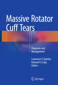 Imagen de portada: Massive Rotator Cuff Tears 9781489974938