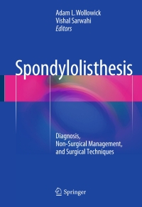 Imagen de portada: Spondylolisthesis 9781489975744