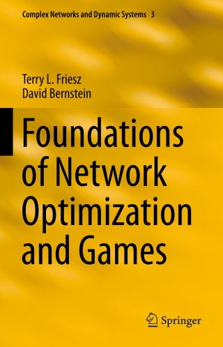 Cover image: Foundations of Network Optimization and Games 9781489975935
