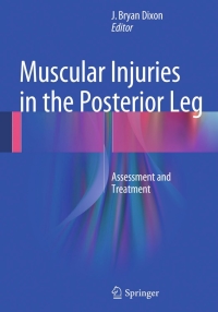 Cover image: Muscular Injuries in the Posterior Leg 9781489976499