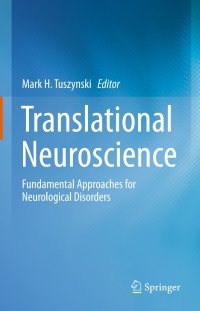 Cover image: Translational Neuroscience 9781489976529