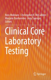 Titelbild: Clinical Core Laboratory Testing 9781489977922
