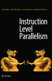 Imagen de portada: Instruction Level Parallelism 9781489977953