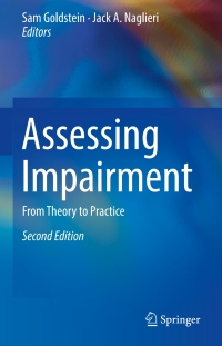 Cover image: Assessing Impairment 2nd edition 9781489979940