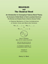 Cover image: Molecules and the Chemical Bond 9781490713946
