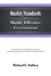 Imagen de portada: Quality Standards for Highly Effective Government 9781490728971