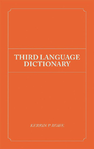 Cover image: Third Language Dictionary 9781490786339