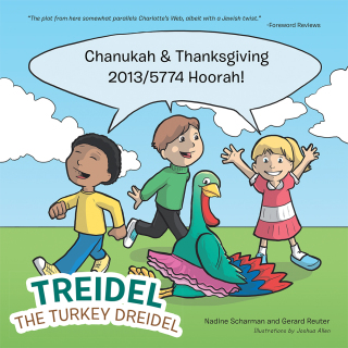 Cover image: Treidel the Turkey Dreidel 9781491870778