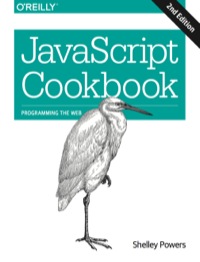 Cover image: JavaScript Cookbook 2nd edition 9781491901885