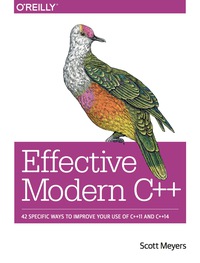 Cover image: Effective Modern C++ 1st edition 9781491903995